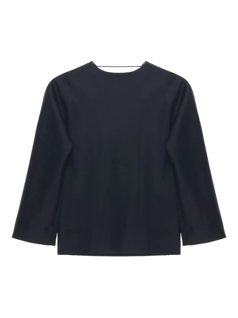 

Блузка с широкими рукавами Carven, черный