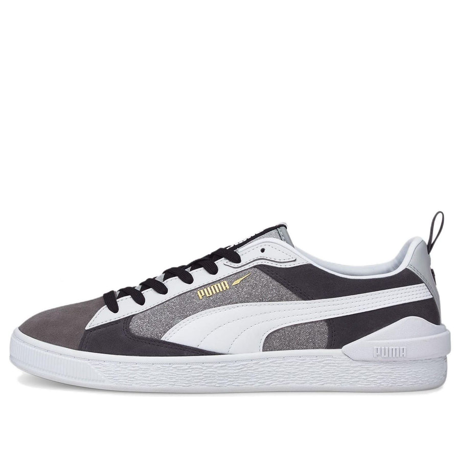 

Кеды PUMA Suede Block Wt Foam Strip 2 'Black White Gray', серый