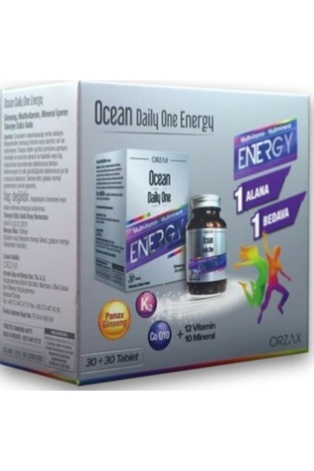 

Ocean Daily One Energy 60 Таблетка 1+1 в день одна
