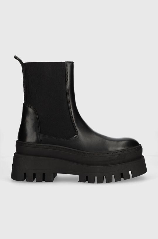 

Кожаные ботинки челси Cassandra Steve Madden, черный