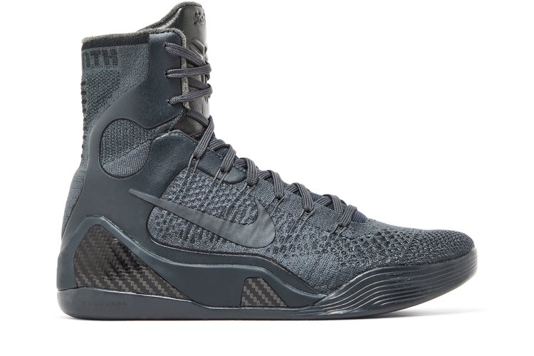 

Кроссовки Nike Kobe 9 Elite 'Fade To Black', серый