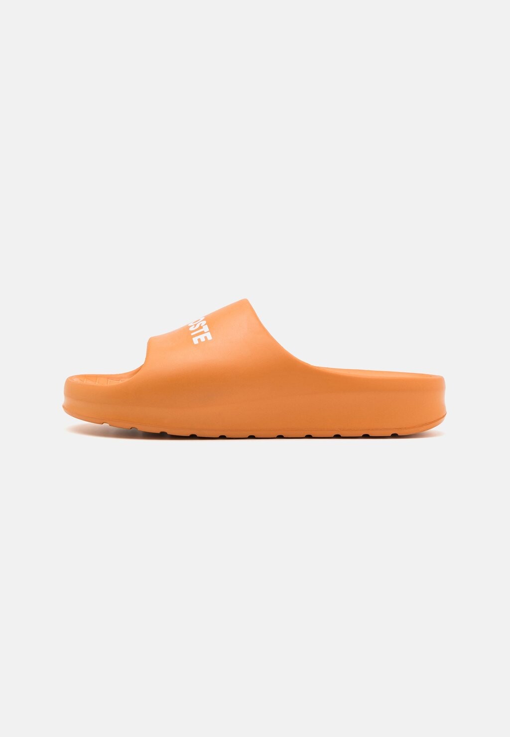 

Шлепанцы SERVE Lacoste, цвет orange/white