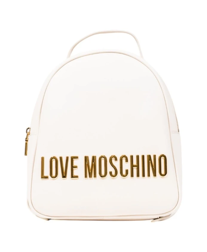 

Рюкзак на молнии с внутренними карманами Love Moschino, белый