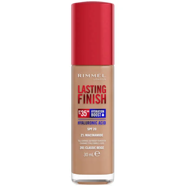 

Тональный крем lasting finish 35 часов Rimmel, 30 мл., цвет 201 classic beige