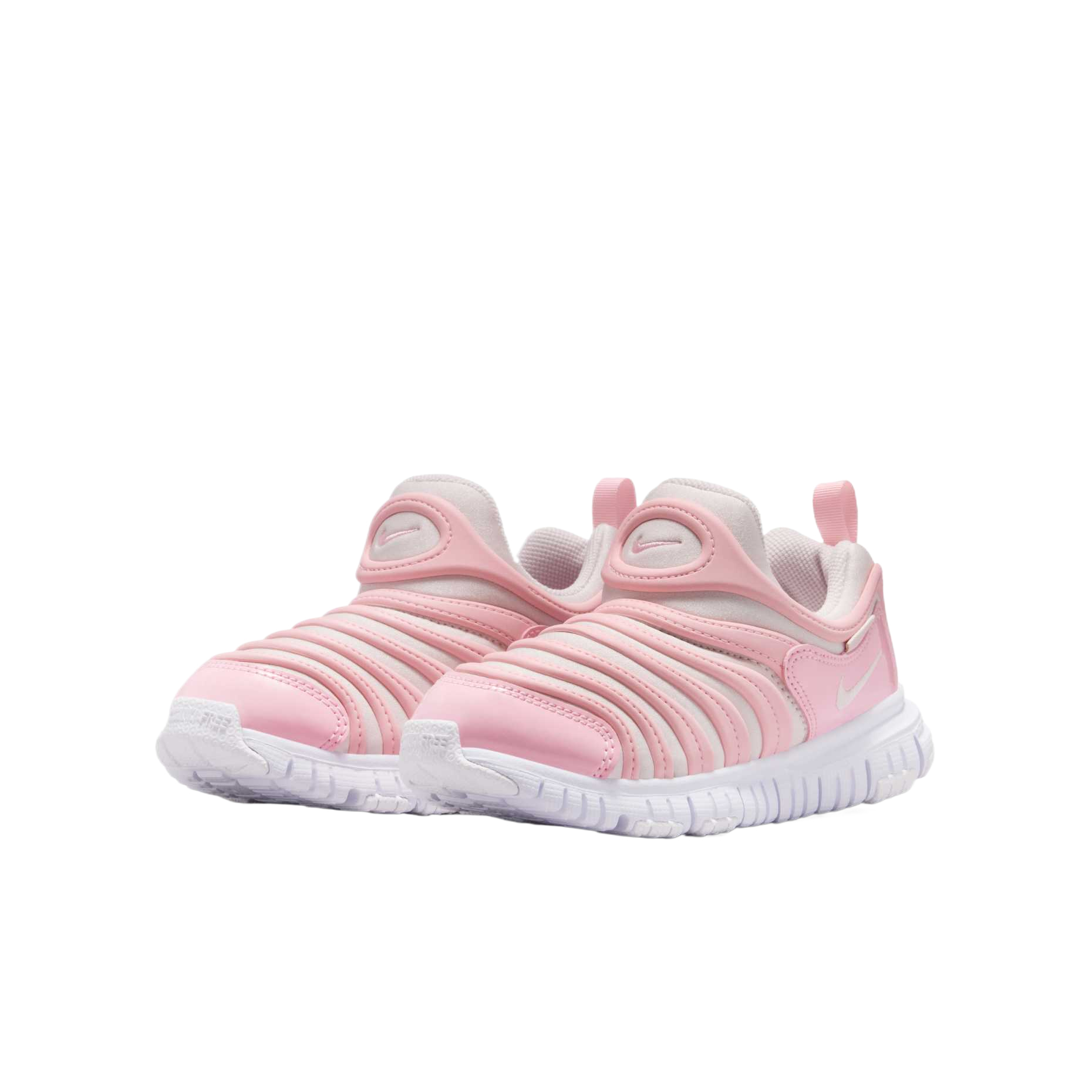 Dynamo Free Rebound Low top тренировочные кроссовки для детей Nike, medium soft розовый/pearl powder/белый — фото 4