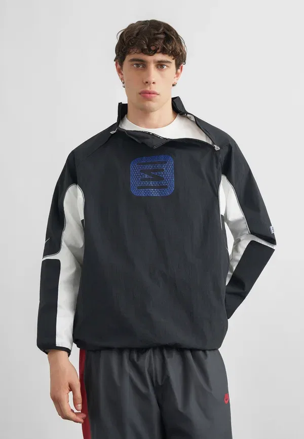 Куртка легкая Nike Sportswear, черно-белый