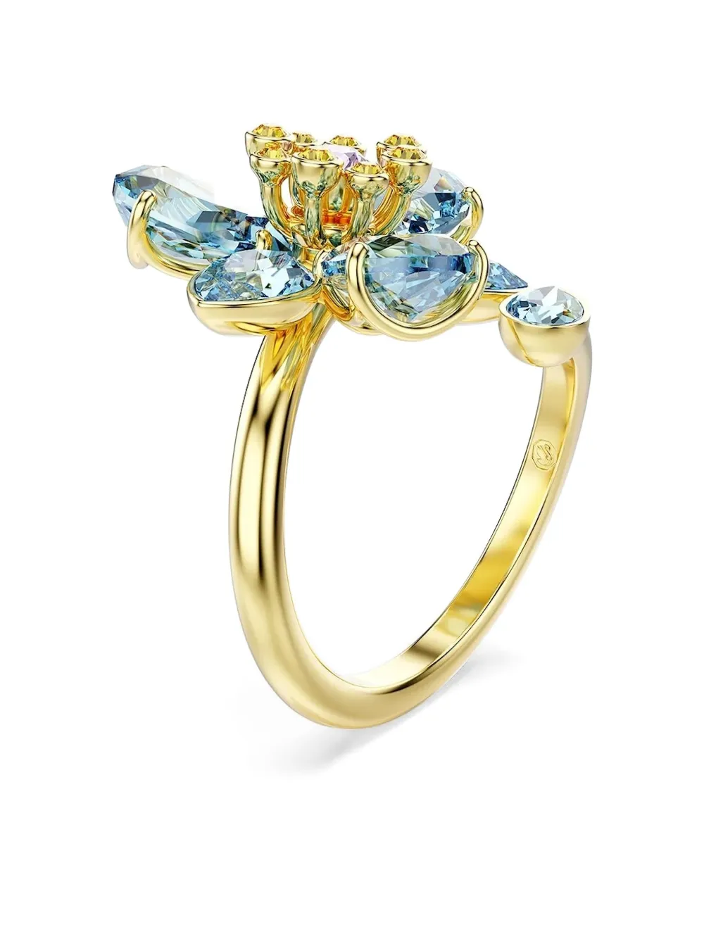 

Кольцо Идиллия Swarovski, золотой