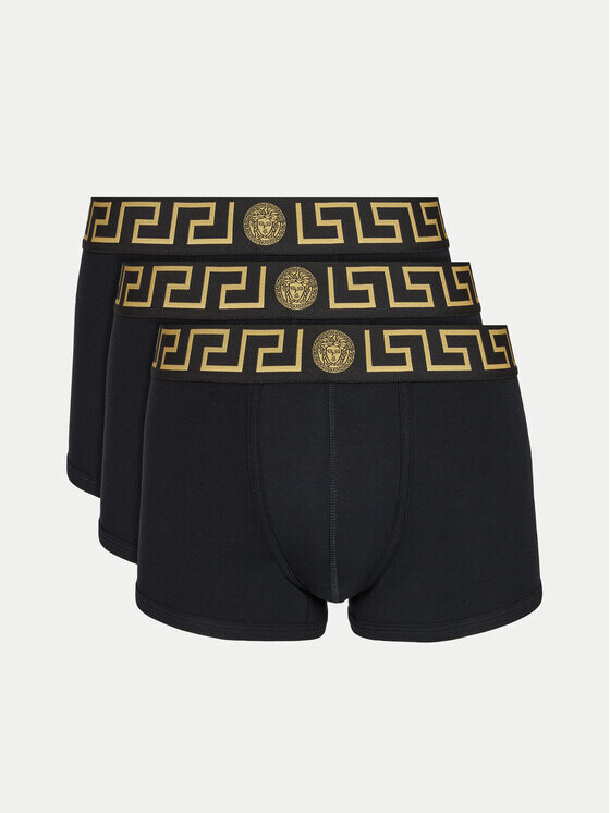

Комплект из 3 боксеров Versace, черный