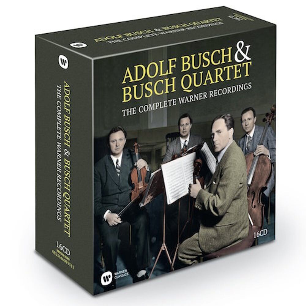 

Диск CD The Complete Warner Recordings [Box Set] - Adolf Busch, The Busch Quartet