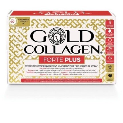 

Minerva Research Gold Collagen Forte Plus коллагеновая добавка 10 флаконов