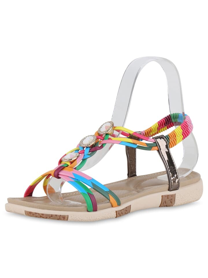 

Сандалии VAN HILL Amber, цвет rosa blau metallic