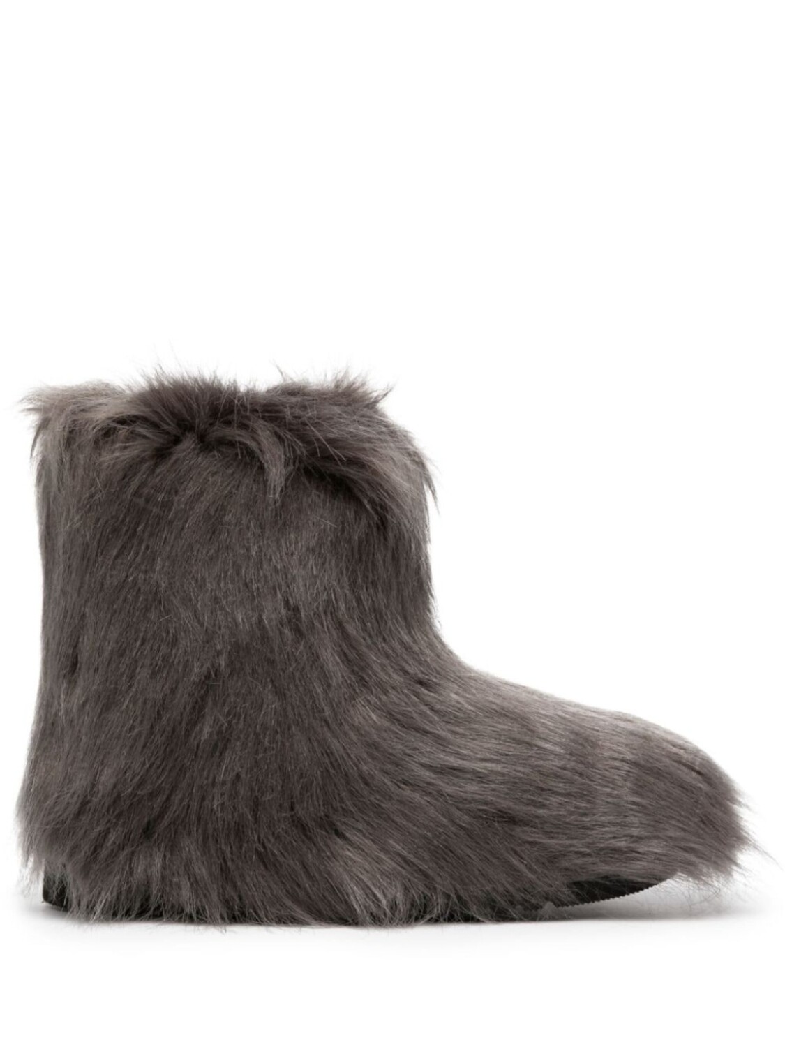 STAND STUDIO Olivia faux-fur ankle boots, серый