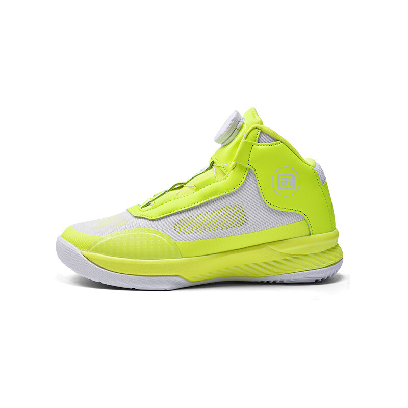 

Баскетбольные кроссовки Basketball Shoes Unisex High-Top Fluorescent Yellow-white Iverson