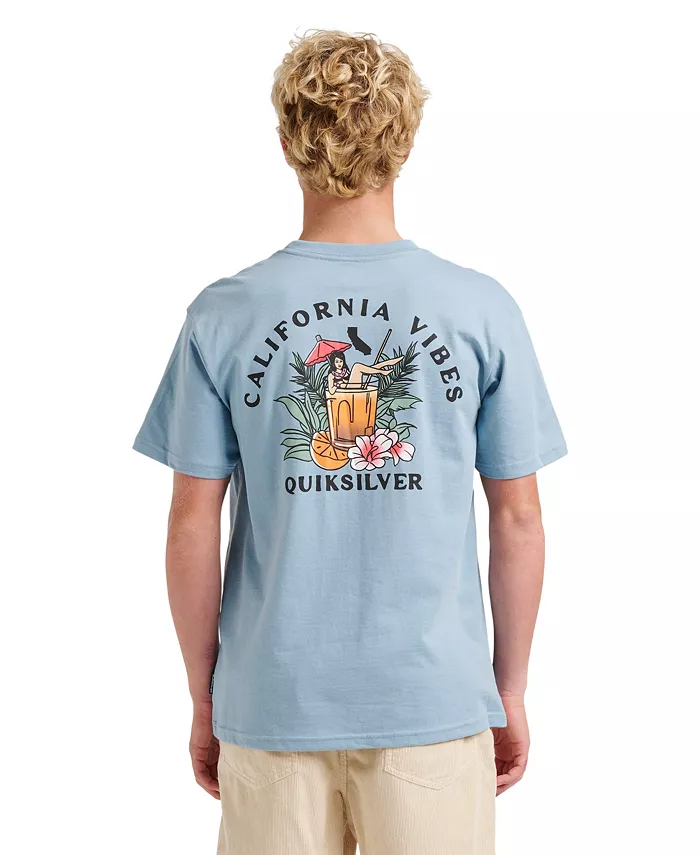 

Мужская футболка California Vibes Quiksilver, синий
