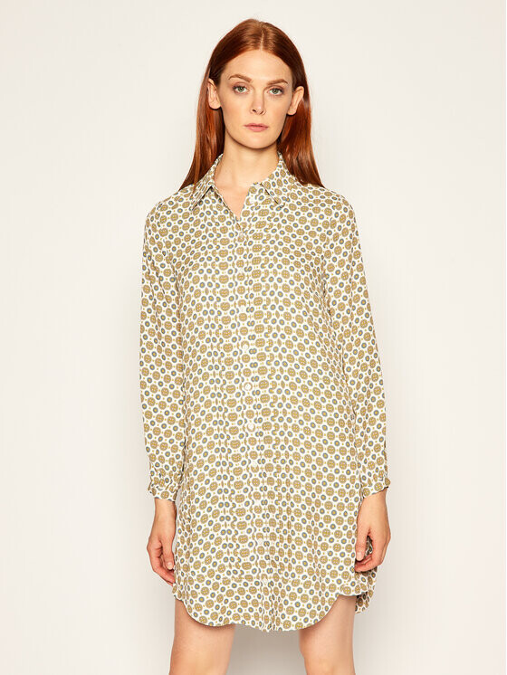 

Платье-рубашка стандартного кроя Tory Burch, мультиколор