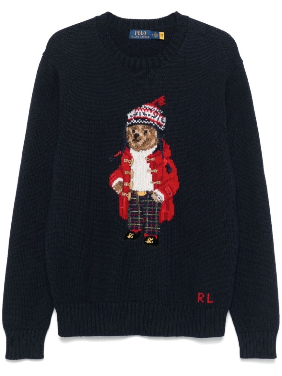 

Свитер Polo Ralph Lauren Polo с мотивом медведя, синий