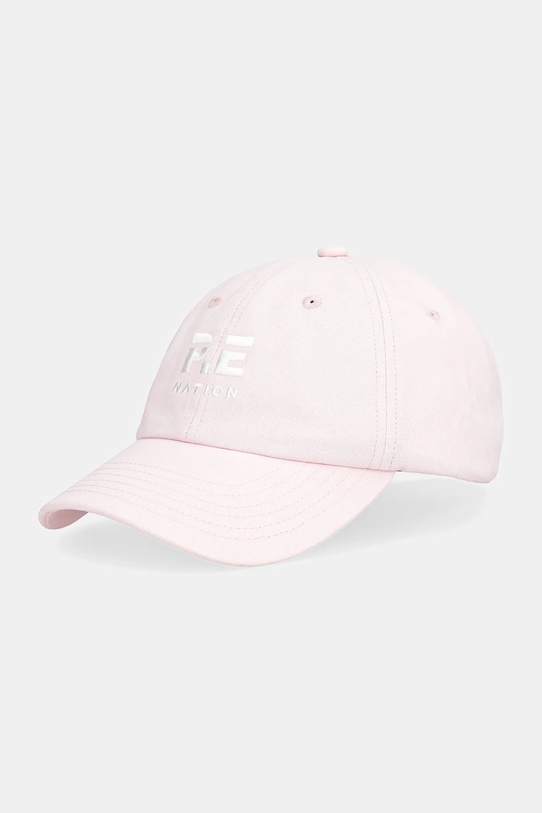 

Бейсболка из хлопка Heads Up P.E Nation, розовый