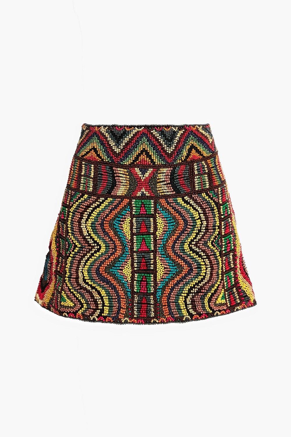 

Мини-юбка из тюля, расшитая бисером VALENTINO GARAVANI, разноцветный