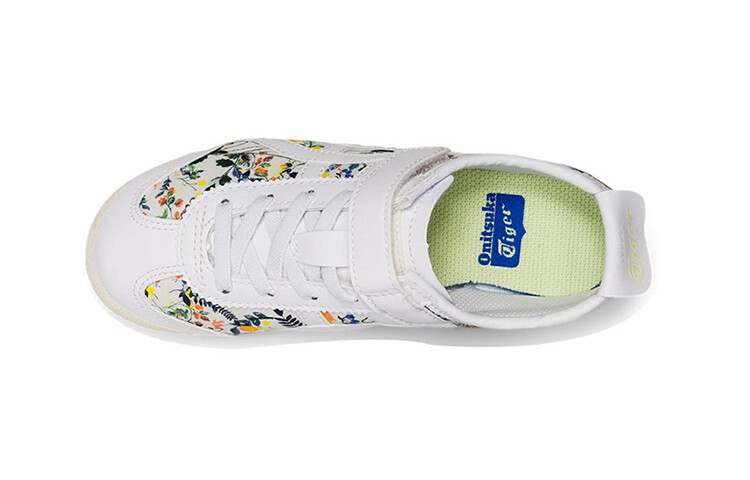 MEXICO 66 Детская обувь для повседневной носки PS Low-top Broken Flower Blue Onitsuka Tiger — фото 4