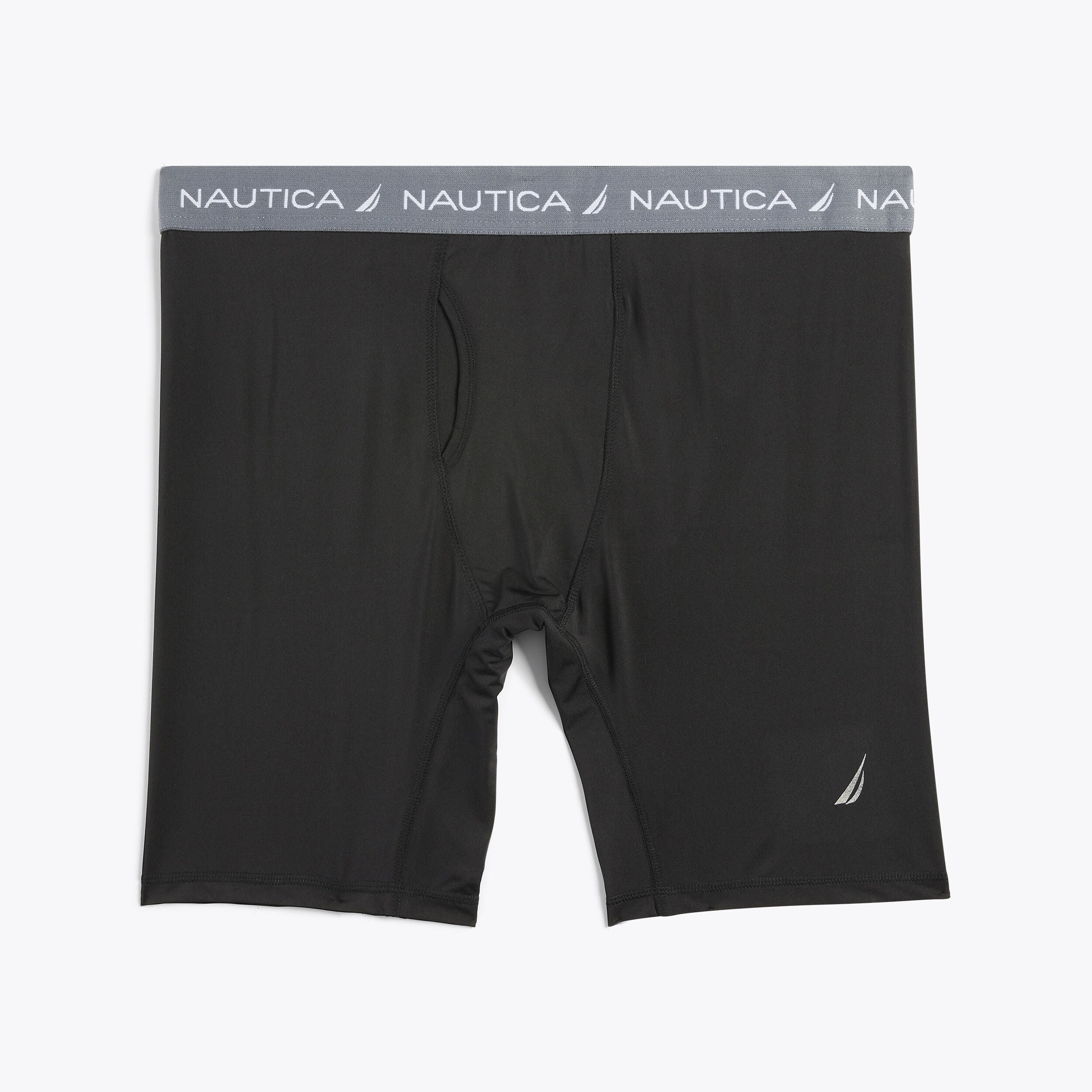 

Мужские однотонные шорты Nautica, цвет Black Iron Wash