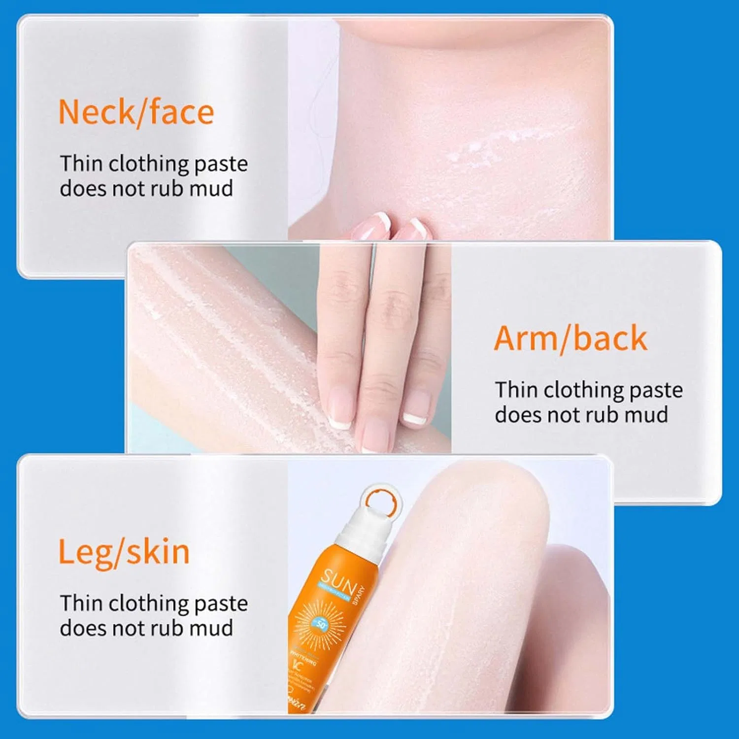 Водостойкий спрей для защиты от солнца SPF 50 Generisch — фото 4