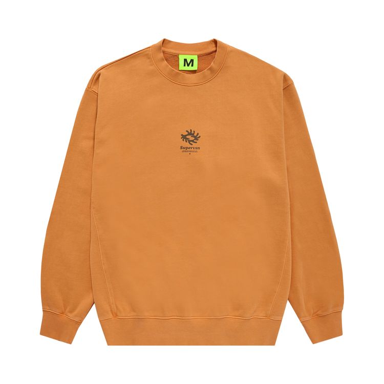 

Толстовка Supervsn Free Form Block Crewneck Burnt Orange, оранжевый