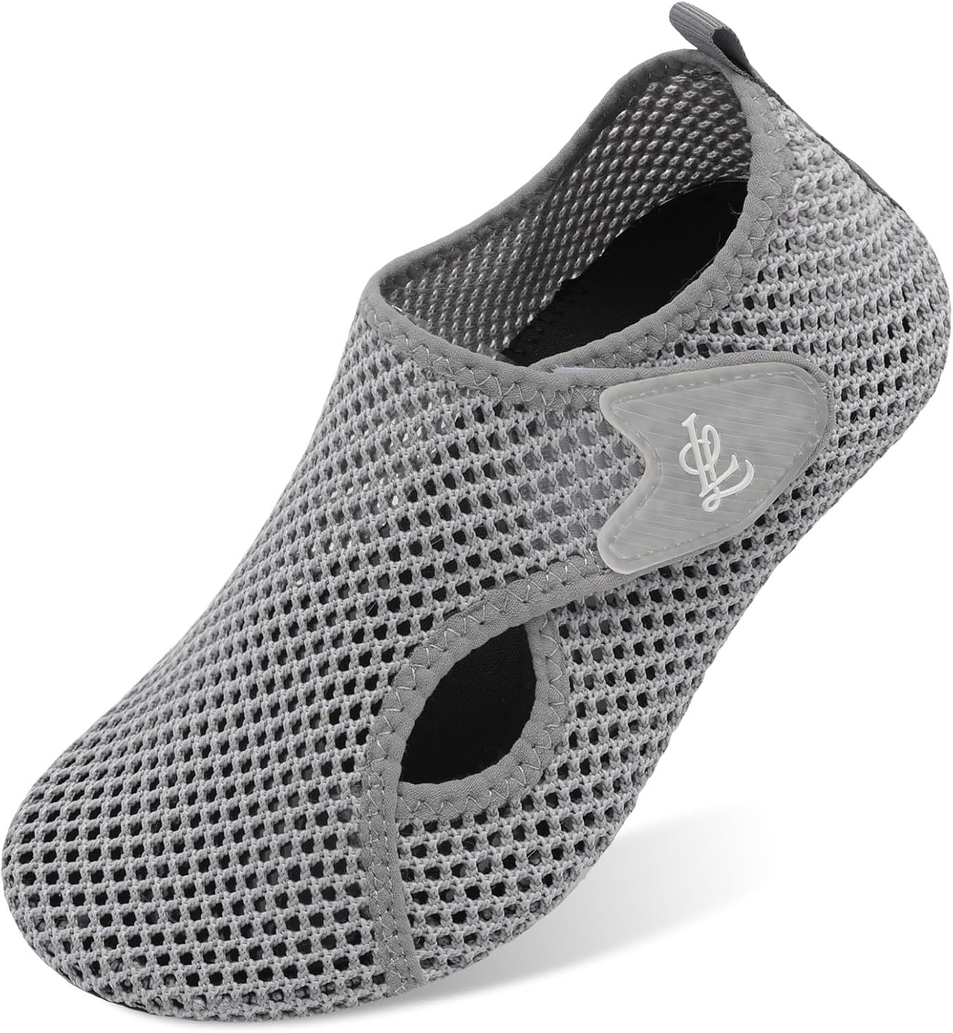 

Водные тапочки LeIsfIt для женщин и мужчин, для плавания, пляжа и ходьбы, быстросохнущие акваносочки для бассейна, дайвинга, прогулок на лодке, реки, йоги, озера и серфинга, серый