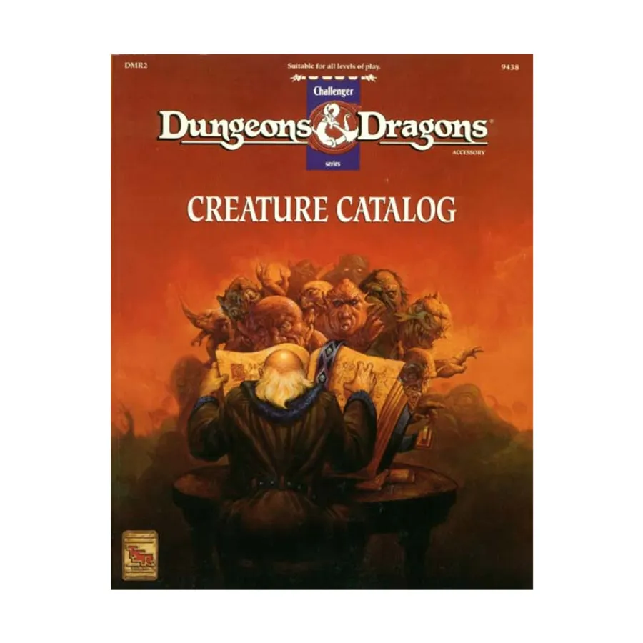 

Creature Catalog (2nd Edition), Basic Dungeons & Dragons (Original Edition) - Sourcebooks & Accessories, мягкая обложка