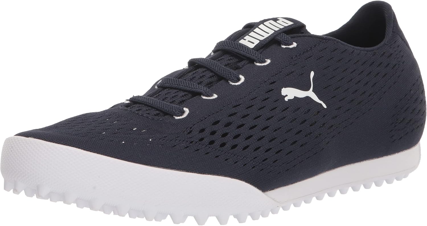 

Женские гольф-кроссовки Puma Monolite Fusion Slip-on, синий/белый