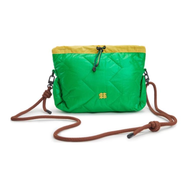 

KOLON SPORT Тканевая мини-сумка через плечо унисекс травянисто-зеленого цвета, Grass Green