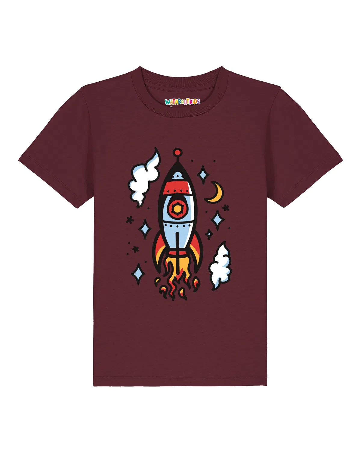 Футболка 'Rakete' Watabout.Kids, Red/Merlot