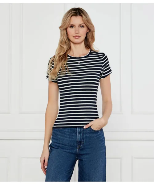 

Футболка Slim fit Tommy Jeans, синий