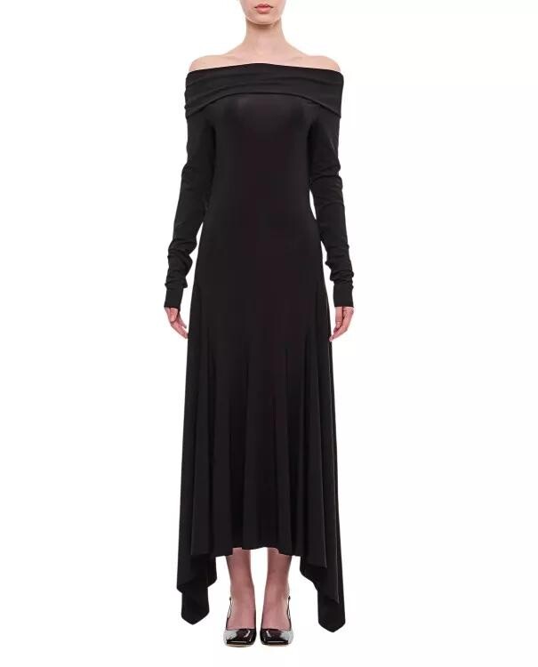 

Платье gerla с длинными рукавами Max Mara, черный