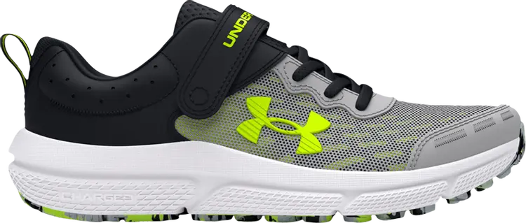 

Кроссовки Assert 10 AC PS 'Mod Grey High Vis Yellow', серый