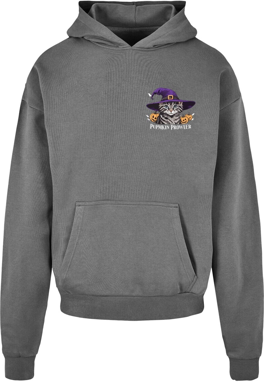 

Толстовка с капюшоном Merchcode Sweatshirt Halloween - Pumpkin Prowler, темно-серый