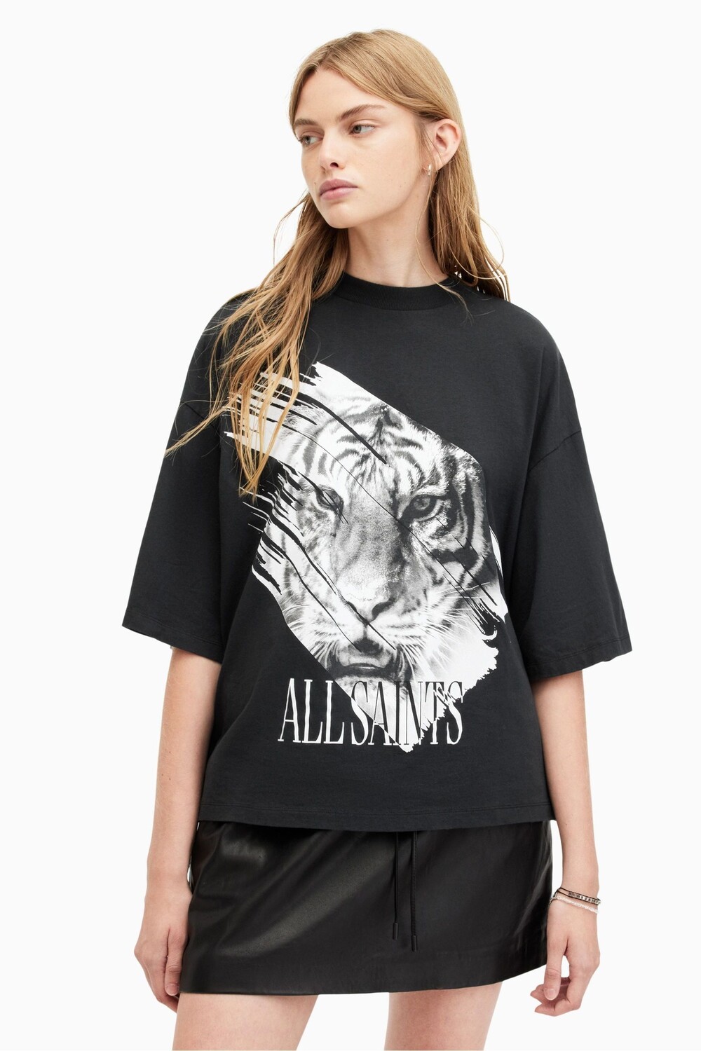 

Футболка Allsaints Prowl Amelie All Saints, черный