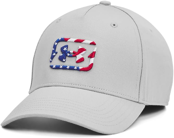 

Under Armour мужская бейсболка Sportstyle Snapback, (011) Mod Gray/White