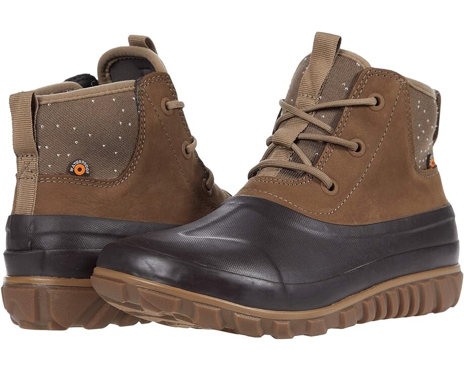 

Ботинки Bogs Classic Casual Lace Leather, оранжевый