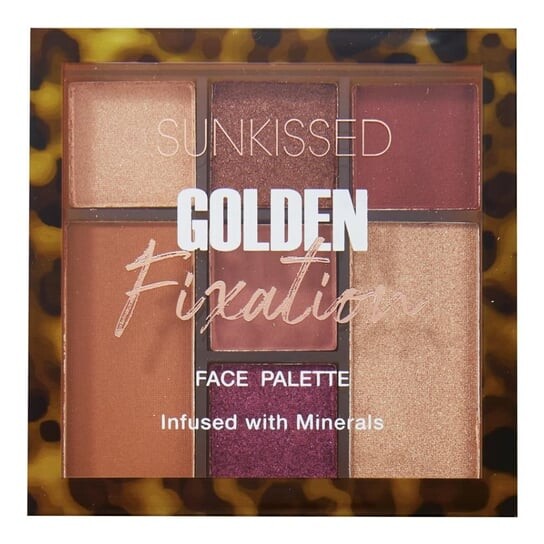 

Палетка для лица Sunkissed, Golden Fixation, разноцветный