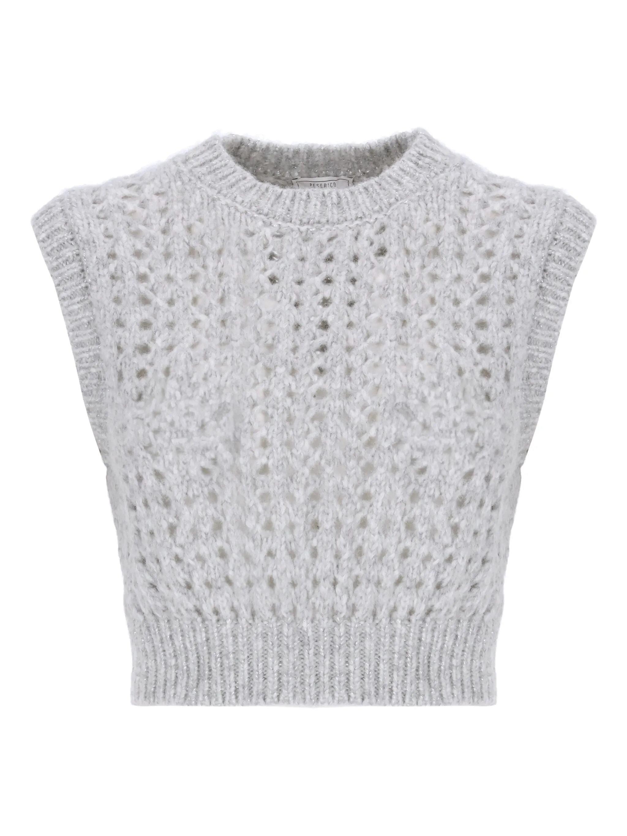 

Топ без рукавов Peserico, серый