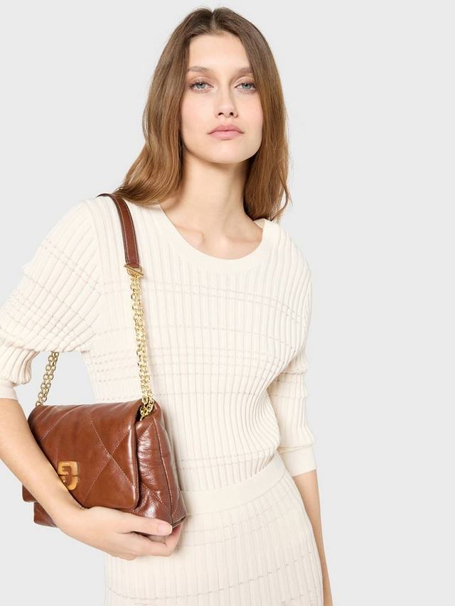 

Текстурированный джемпер juri Gerard Darel, экрю