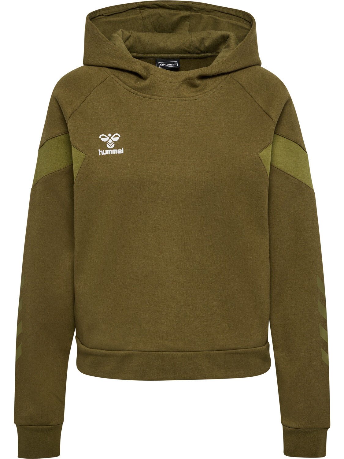 

Толстовка Hummel Hoodie Hmltravel Sweat Hoodie Woman, цвет MILITARY OLIVE