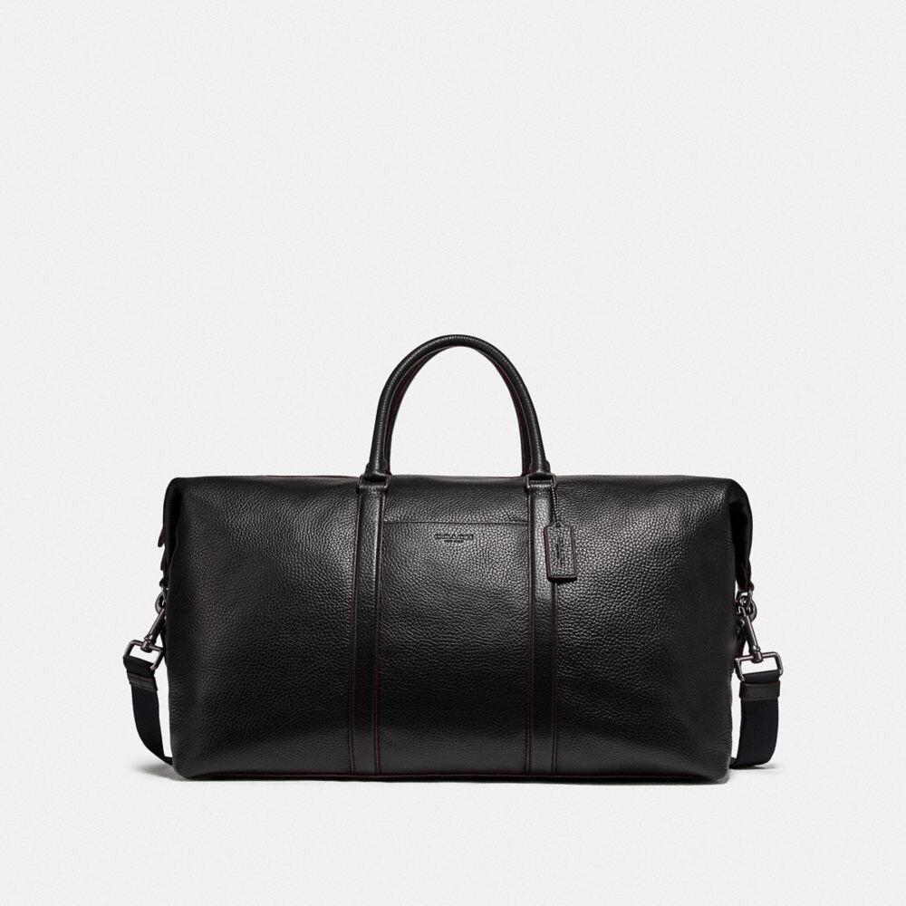 

Сумка Coach Trekker Bag 52, серый/черный
