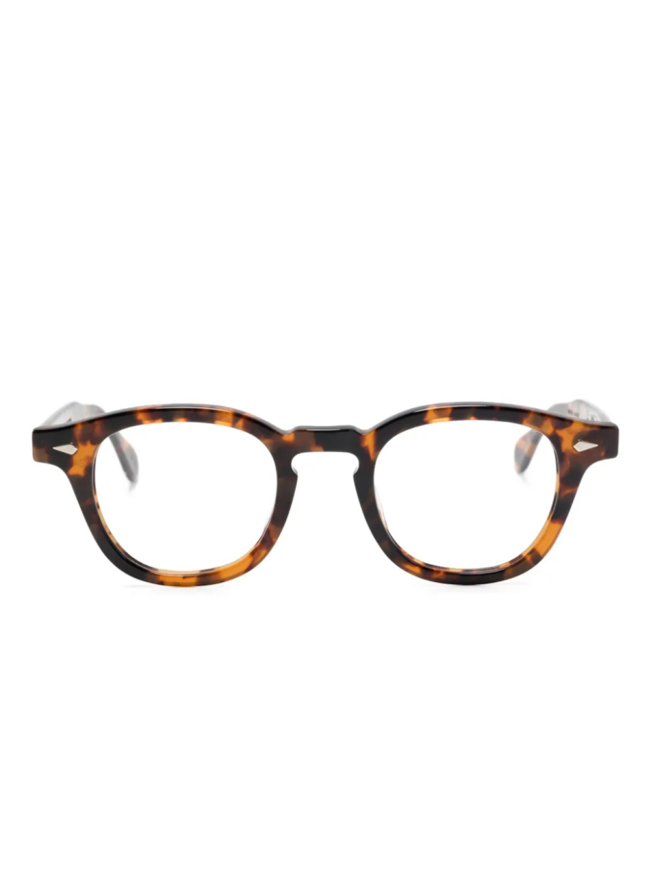 

JULIUS TART OPTICAL AR очки в черепаховой оправе, коричневый