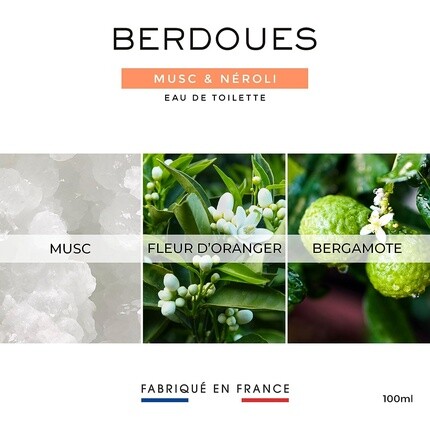 Berdoues 1902 Musc & Neroli Eau De Toilette Spray 100ml — фото 3