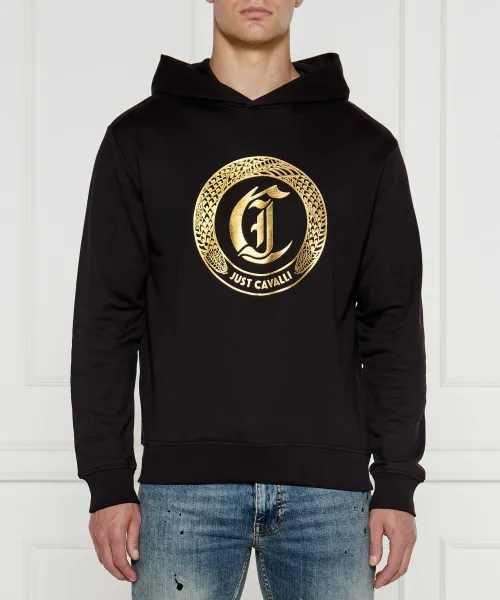 

Толстовка Regular fit Just Cavalli, черный