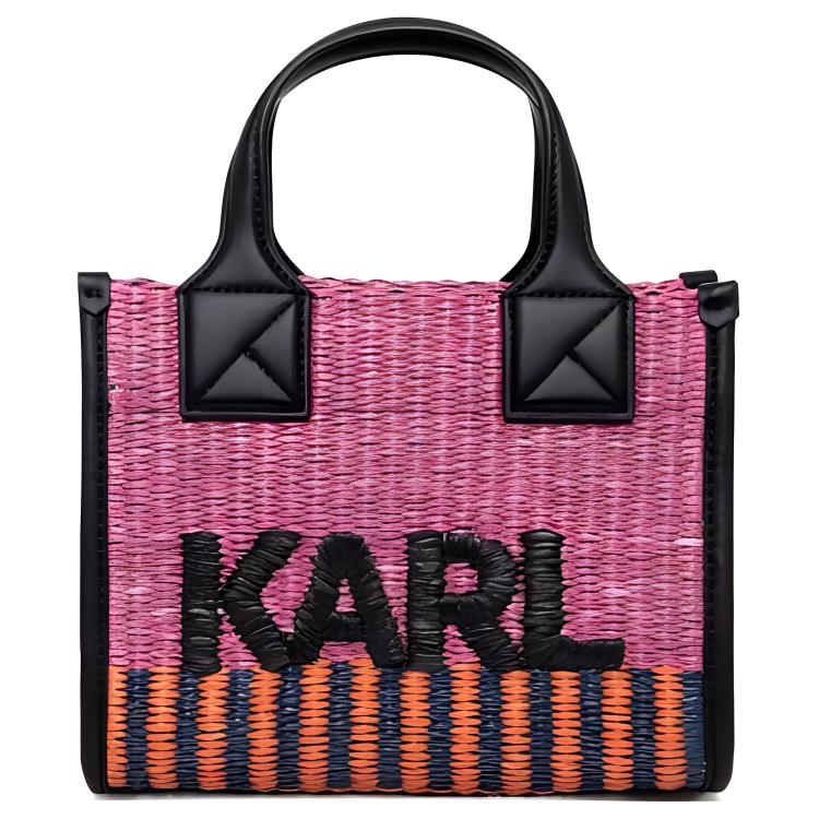 

KARL LAGERFELD / Karl Lagerfeld Jeans Сумка через плечо Karl Lagerfeld с кожаной отделкой