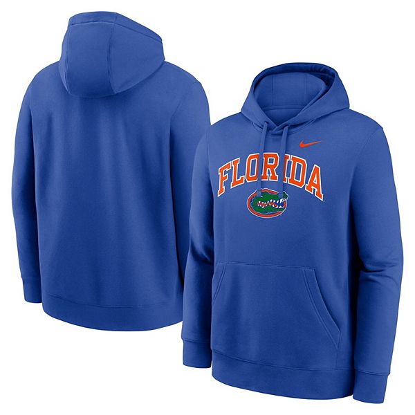 Толстовка с капюшоном мужская royal florida gators club fleece arch Nike