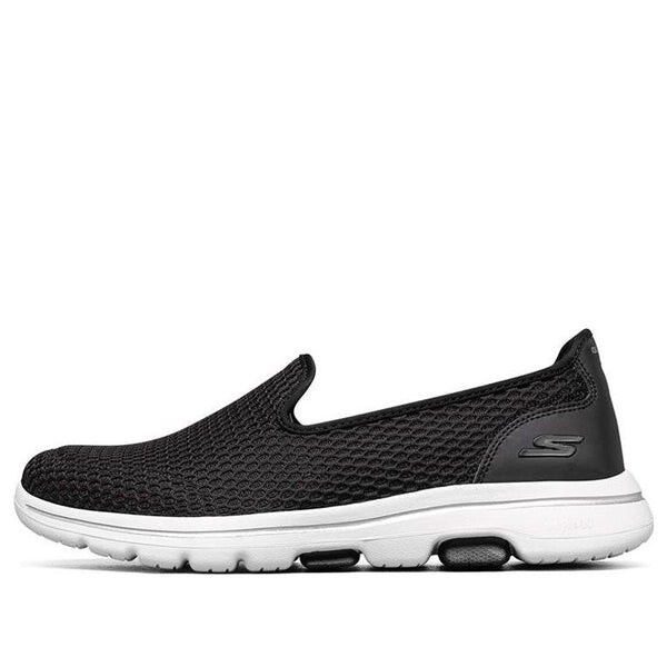 Тапочки go walk 5 lazy shoes black Skechers, черный