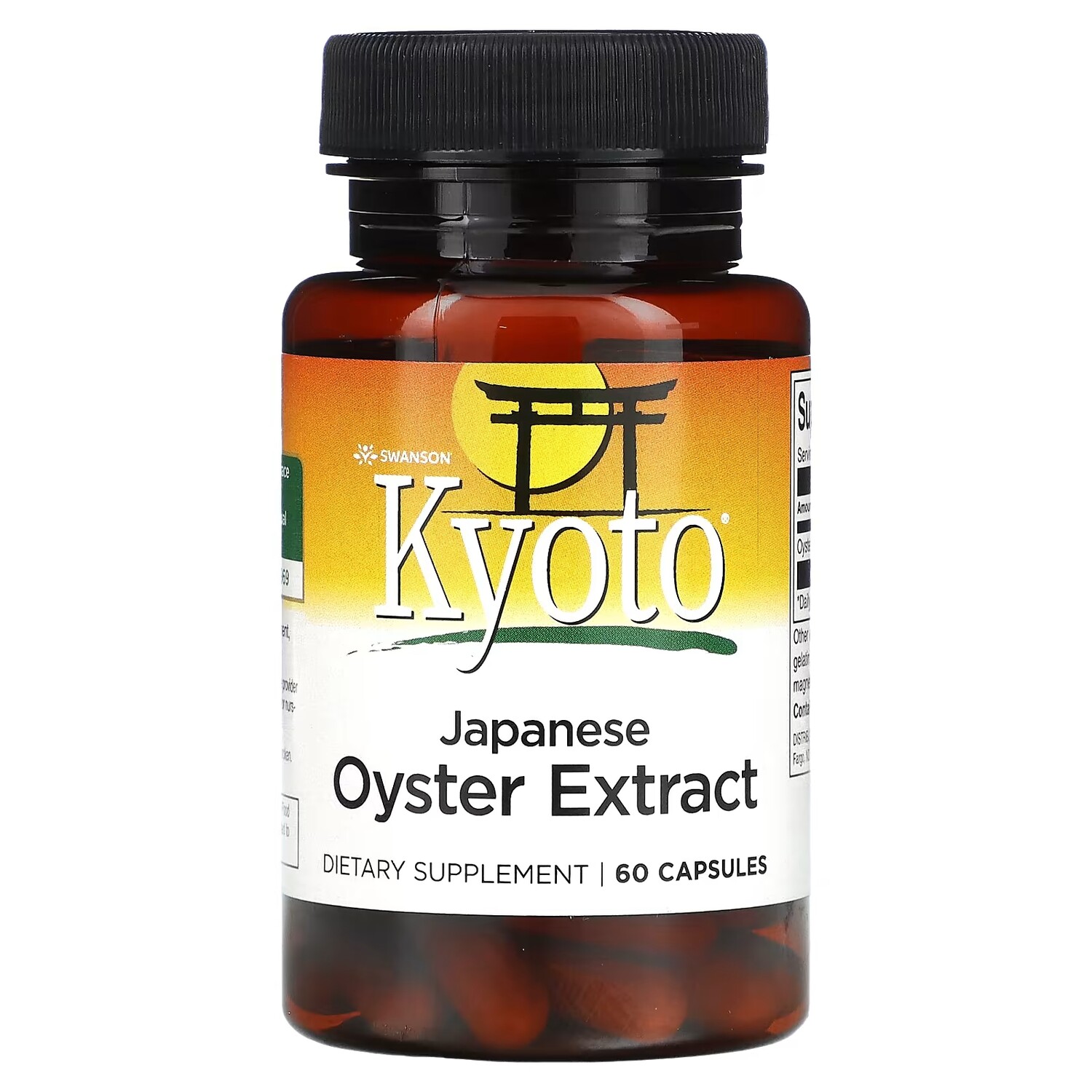 

Экстракт японских устриц Swanson Kyoto, 60 капсул